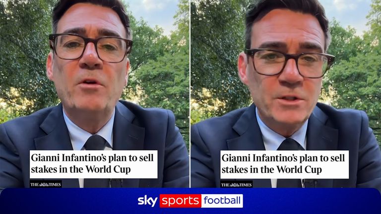 世界杯:国际足联主席贾尼·因凡蒂诺提供3000万英镑激励,以促使成员支持有争议的私人投资计划